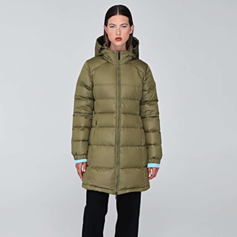 Quartz Co. Lucia Long Puffer Jacket